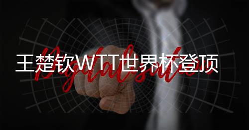 杯登王楚顶实钦W现三连冠世界