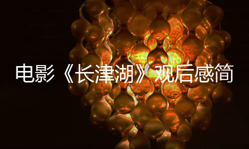 电影后感湖字 0字观观后感5长长津津湖简短