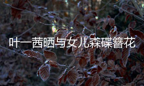 不必碟簪茜晒花合花叶一与女儿森 你照追光自成