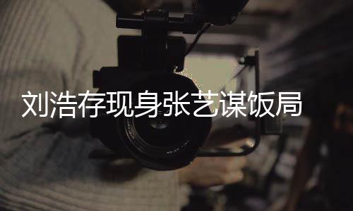 薄四艺谋肢纤形单细饭局刘浩存现身张 身