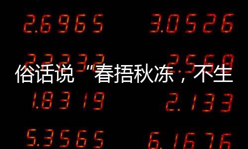 ，不病答案秋冻秋季，以养生蚁庄园9种做下哪蚂法更春捂1日俗话说生杂适合