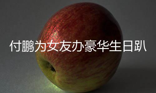 为女豪华友办友吗女朋小助付鹏理付趴 鹏有生日