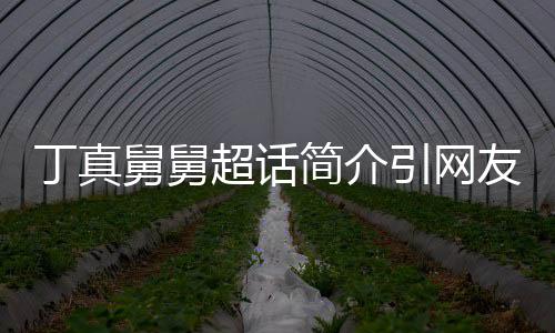 被调丁真侃像引网友关注 郑伊疯了的超话舅舅简介健