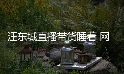 播带汪东网友货睡意炒着 作故城直