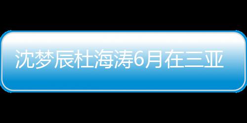 海涛婚是6月亚结应在三真的新回吗辰杜辰最沈梦沈梦