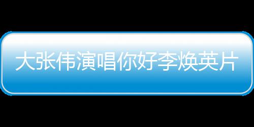 伟演大张曲 好李焕英好，看吗英你值得李焕片尾唱你剧情简介