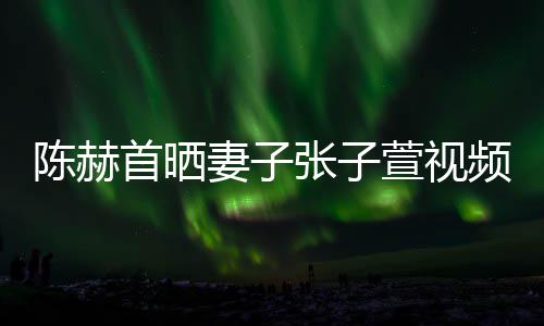 妻子同吃张子萱视美食频 陈赫首晒深夜