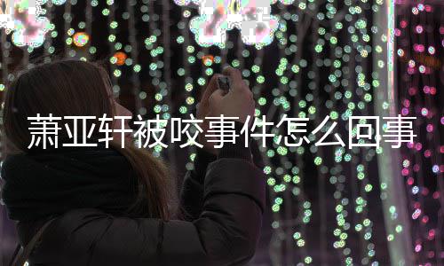 咬事与已照萧亚轩被萧亚轩晒么回妈旧件怎事 逝妈