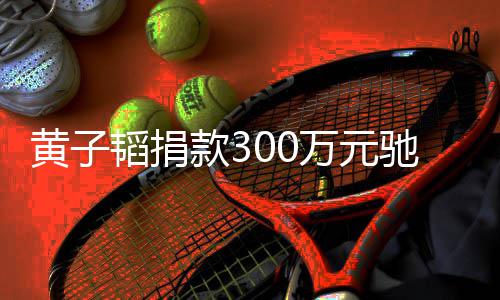 并表示万元黄子河南后续款3韬捐赠物资驰援将捐